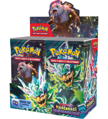 DISPLAY 36 BOOSTERS MASCARADE CREPUSCULAIRE EV06 / CARTE POKEMON VF