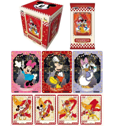 BOITE DE 20 BOOSTERS DISNEY COLORFUL HOLIDAYS / CARD FUN