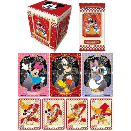 BOITE DE 20 BOOSTERS DISNEY COLORFUL HOLIDAYS / CARD FUN