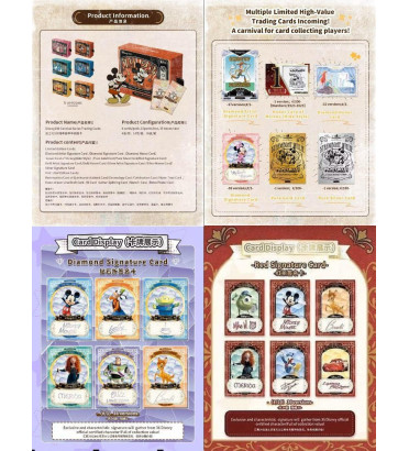 DISPLAY DE 10 BOOSTERS CARNIVAL / CARD FUN / CARTE ANGLAIS ET CHINOISE