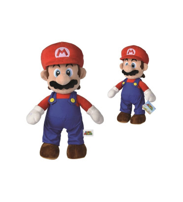 PELUCHE MARIO 50 CM / SUPER MARIO / SIMBA TOYS