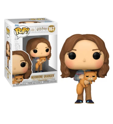 HERMIONE GRANGER AVEC PATTENROND / HARRY POTTER / FIGURINE FUNKO POP