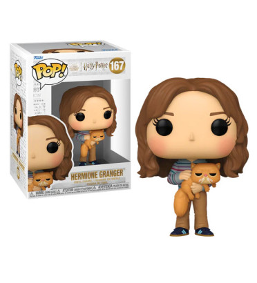 HERMIONE GRANGER AVEC PATTENROND / HARRY POTTER / FIGURINE FUNKO POP HERMIONE GRANGER AVEC PATTENROND / HARRY POTTER / FIGURINE FUNKO POP