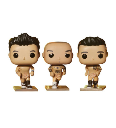 3 PACK MARK HOPPUS TRAVIS BARKER TOM DELONGE NUKED / BLINK 182 / FIGURINE FUNKO POP / EXCLUSIVE SPECIAL EDITION