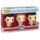 3 PACK MARK HOPPUS TRAVIS BARKER TOM DELONGE NUKED / BLINK 182 / FIGURINE FUNKO POP / EXCLUSIVE SPECIAL EDITION