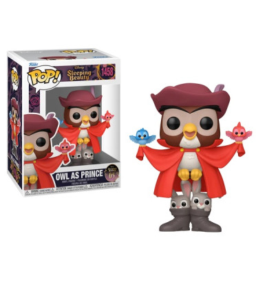 HIBOU EN PRINCE / LA BELLE AU BOIS DORMANT / FIGURINE FUNKO POP