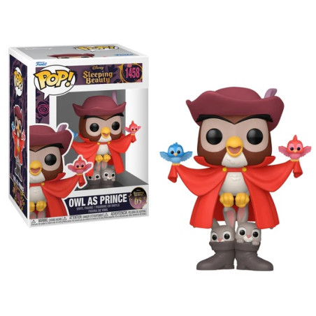 HIBOU EN PRINCE / LA BELLE AU BOIS DORMANT / FIGURINE FUNKO POP