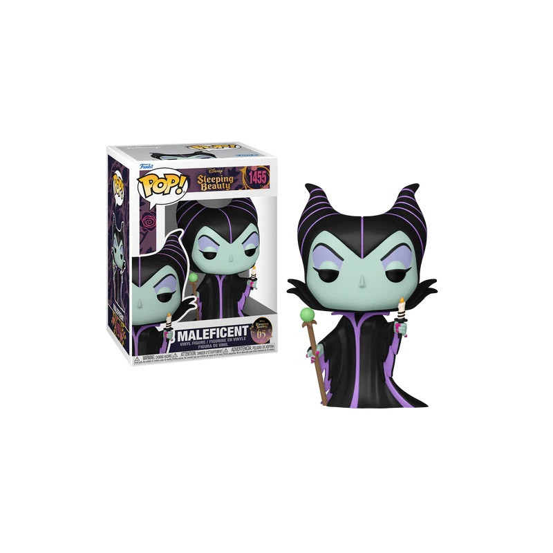 MALEFICENT AVEC BOUGIE / LA BELLE AU BOIS DORMANT / FIGURINE FUNKO POP