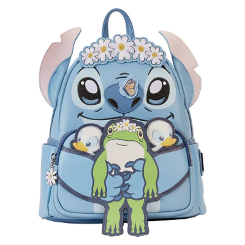 MINI SAC A DOS SPRINGTIME STITCH / LILO ET STITCH / LOUNGEFLY MINI SAC A DOS SPRINGTIME STITCH / LILO ET STITCH / LOUNGEFLY