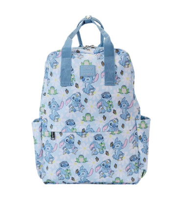 SAC A DOS NYLON SPRINGTIME STITCH / LILO ET STITCH / LOUNGEFLY