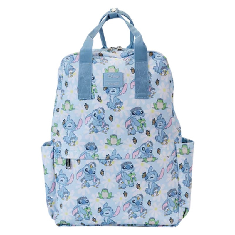 SAC A DOS NYLON SPRINGTIME STITCH / LILO ET STITCH / LOUNGEFLY