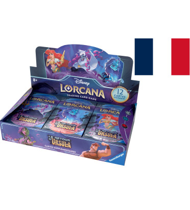 DISPLAY DE 24 BOOSTERS LE RETOUR DURSULA CHAPITRE 4 / LORCANA