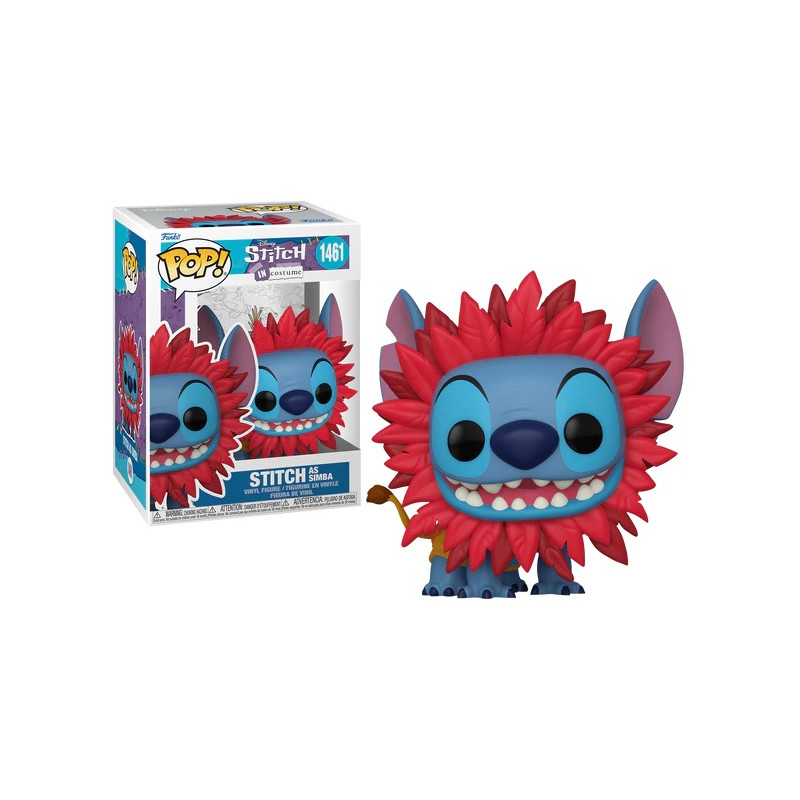 STITCH AS SIMBA / LILO ET STITCH / FIGURINE FUNKO POP