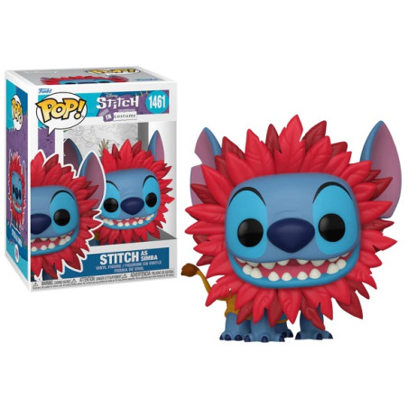 STITCH AS SIMBA / LILO ET STITCH / FIGURINE FUNKO POP