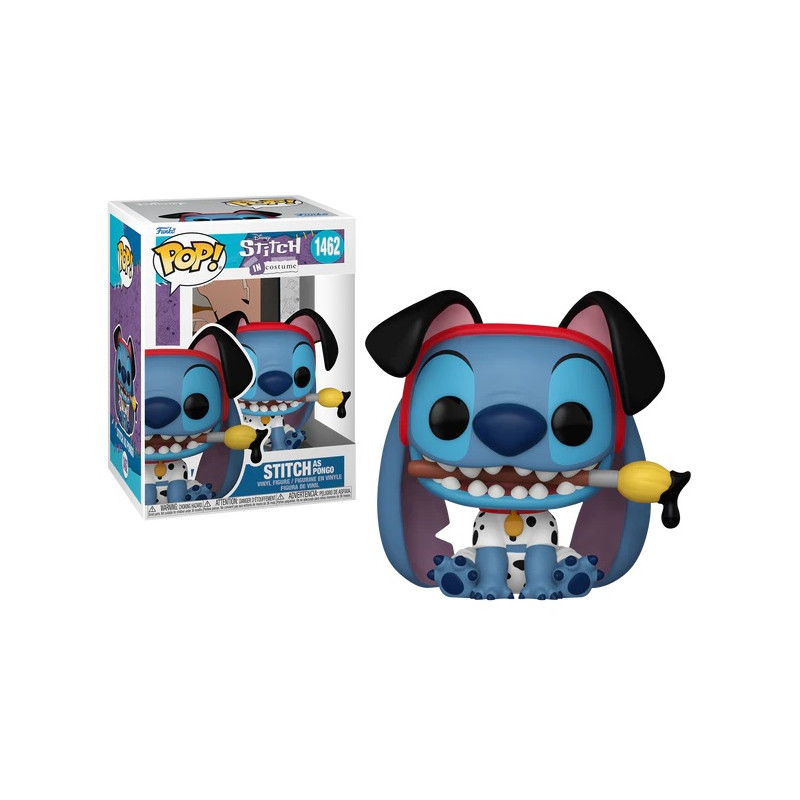 STITCH AS PONGO / LILO ET STITCH / FIGURINE FUNKO POP