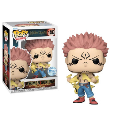 RYOMEN SUKUNA DECHIRANT SA CHEMISE / JUJUTSU KAISEN / FIGURINE FUNKO POP / EXCLUSIVE SPECIAL EDITION RYOMEN SUKUNA DECHIRANT SA CHEMISE / JUJUTSU KAISEN / FIGURINE FUNKO POP / EXCLUSIVE SPECIAL EDITION