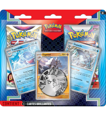 PACK DE 2 BOOSTERS AVRIL 2024 EB11/EV02 / CARTE POKEMON VF