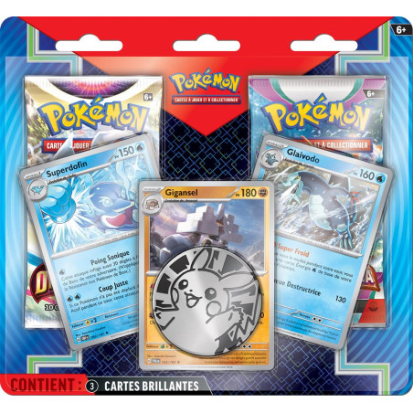 PACK DE 2 BOOSTERS AVRIL 2024 EB11/EV02 / CARTE POKEMON VF