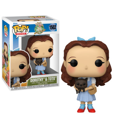 DOROTHY ET TOTO / LE MAGICIEN DOZ / FIGURINE FUNKO POP