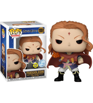 FUEGOLEON / BLACK CLOVER / FIGURINE FUNKO POP / EXCLUSIVE SPECIAL EDITION / GITD FUEGOLEON / BLACK CLOVER / FIGURINE FUNKO POP / EXCLUSIVE SPECIAL EDITION / GITD