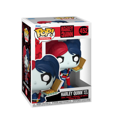 HARLEY QUINN WITH PIZZA / HARLEY QUINN / FIGURINE FUNKO POP