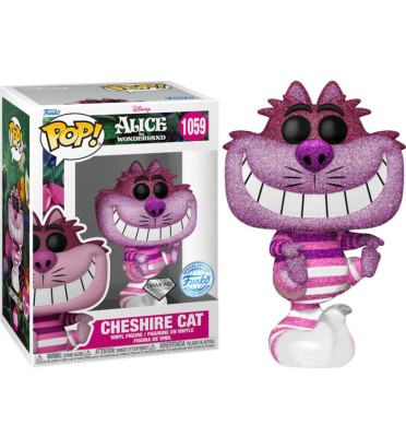 CHESHIRE CAT / ALICE AU PAYS DES MERVEILLES / FIGURINE FUNKO POP / EXCLUSIVE SPECIAL EDITION / DIAMOND CHESHIRE CAT / ALICE AU PAYS DES MERVEILLES / FIGURINE FUNKO POP / EXCLUSIVE SPECIAL EDITION / DIAMOND