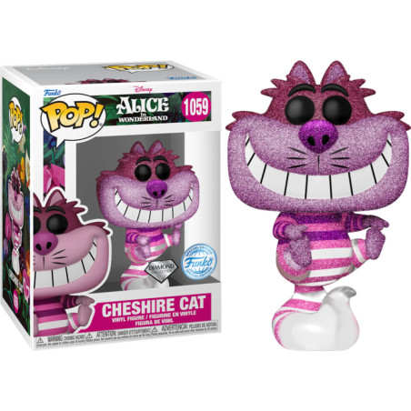 CHESHIRE CAT / ALICE AU PAYS DES MERVEILLES / FIGURINE FUNKO POP / EXCLUSIVE SPECIAL EDITION / DIAMOND