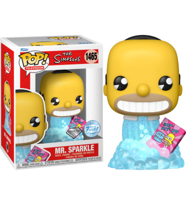 MR SPARKLE / LES SIMPSONS / FIGURINE FUNKO POP / EXCLUSIVE SPECIAL EDITION / DIAMOND