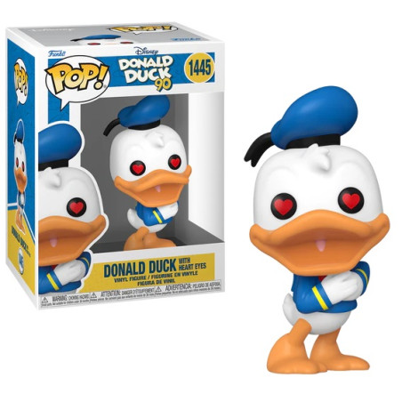 DONALD DUCK WITH HEART EYES / DONALD DUCK 90TH / FIGURINE FUNKO POP