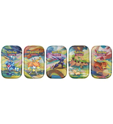 DISPLAY DE 10 MINI TIN MAGNIFIQUE PALDEA / CARTE POKEMON VF