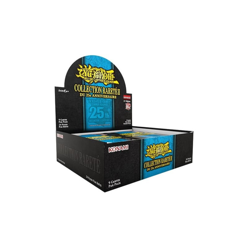 DISPLAY DE 24 BOOSTERS COLLECTION RARETE 2 DU 25EME ANNIVERSAIRE / CARTE YU-GI-OH VF