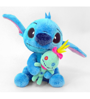 PELUCHE STITCH AVEC SCRUMP 25 CM / LILO ET STITCH / SIMBA TOYS