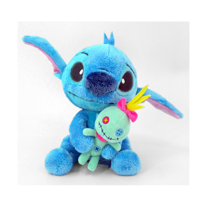 PELUCHE STITCH AVEC SCRUMP 25 CM / LILO ET STITCH / SIMBA TOYS