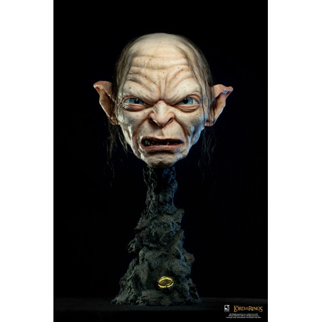 GOLLUM MASQUE SCALE ART 1/1 47CM / LE SEIGNEUR DES ANNEAUX / PURE ARTS