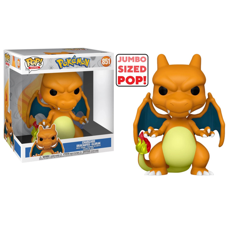 DRACAUFEU SUPER OVERSIZED / POKEMON / FIGURINE FUNKO POP