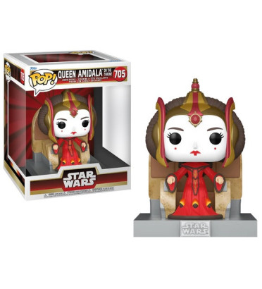 QUEEN AMIDALA ON THRONE / STAR WARS EPISODE 1 / FIGURINE FUNKO POP QUEEN AMIDALA ON THRONE / STAR WARS EPISODE 1 / FIGURINE FUNKO POP