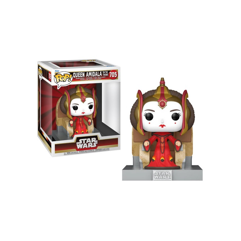 QUEEN AMIDALA ON THRONE / STAR WARS EPISODE 1 / FIGURINE FUNKO POP