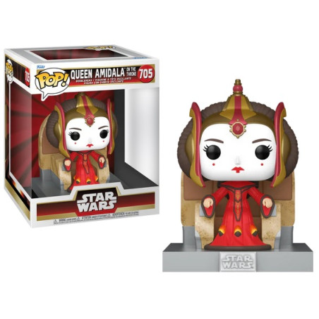 QUEEN AMIDALA ON THRONE / STAR WARS EPISODE 1 / FIGURINE FUNKO POP