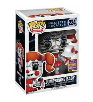 JUMPSCARE BABY / FIVE NIGHTS AT FREDDYS / FIGURINE FUNKO POP / SDCC 2017 EXCLUSIVE JUMPSCARE BABY / FIVE NIGHTS AT FREDDYS / FIGURINE FUNKO POP / SDCC 2017 EXCLUSIVE