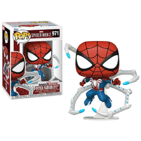 PETER PARKER ADVANCED SUIT 2.0 / SPIDER-MAN 2 / FIGURINE FUNKO POP