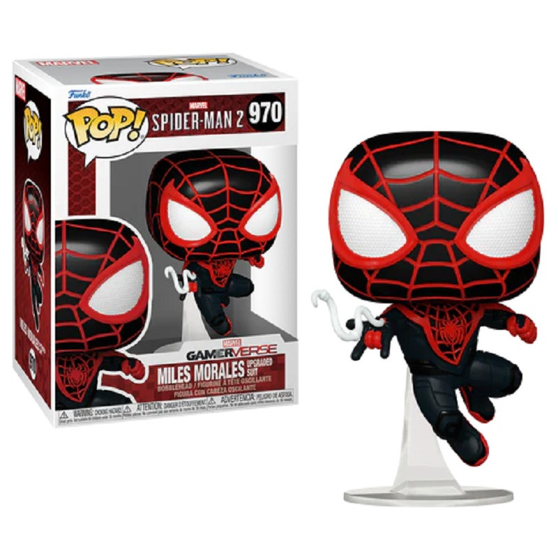 MILES MORALES UPGRADED SUIT / SPIDER-MAN 2 / FIGURINE FUNKO POP