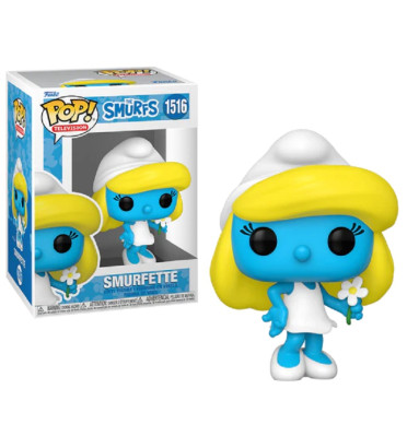 SCHTROUMPFETTE AVEC FLEUR / LES SCHTROUMPFS / FIGURINE FUNKO POP