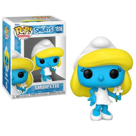 SCHTROUMPFETTE AVEC FLEUR / LES SCHTROUMPFS / FIGURINE FUNKO POP