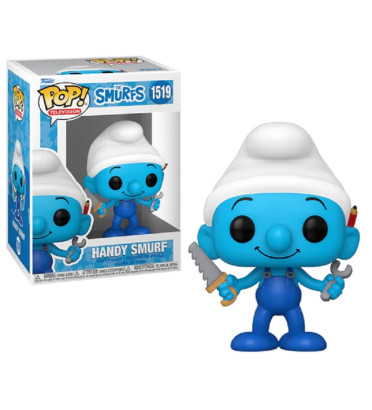 SCHTROUMPF BRICOLEUR / LES SCHTROUMPFS / FIGURINE FUNKO POP