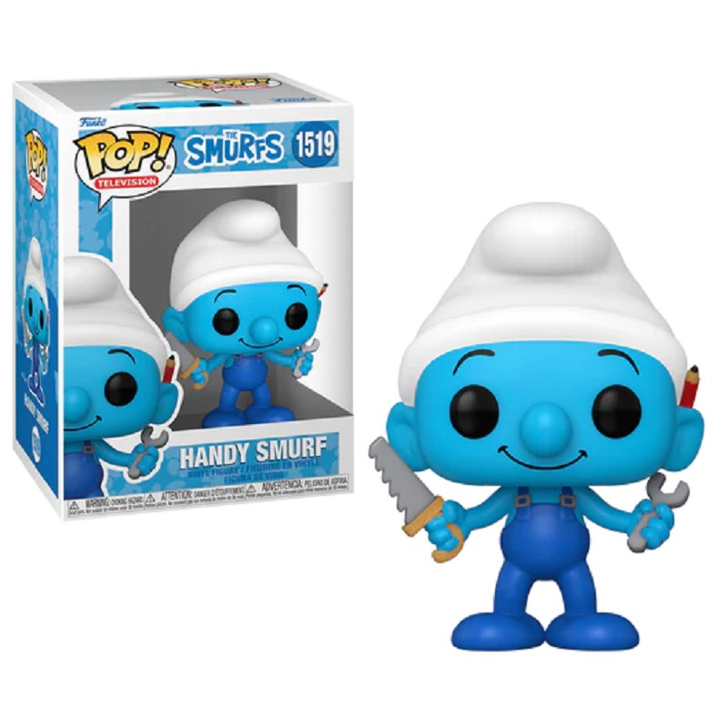 SCHTROUMPF BRICOLEUR / LES SCHTROUMPFS / FIGURINE FUNKO POP