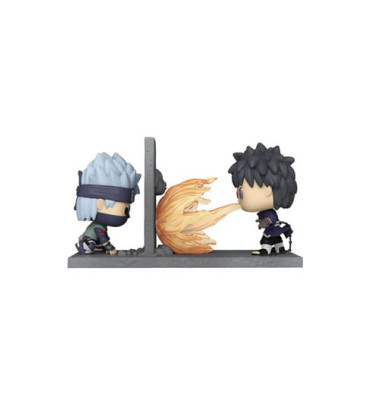 KAKASHI VS OBITO MOVIE MOMENT / NARUTO / FIGURINE FUNKO POP