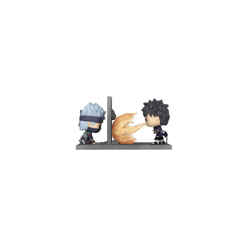 KAKASHI VS OBITO MOVIE MOMENT / NARUTO / FIGURINE FUNKO POP