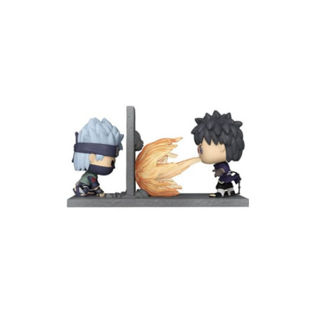 KAKASHI VS OBITO MOVIE MOMENT / NARUTO / FIGURINE FUNKO POP