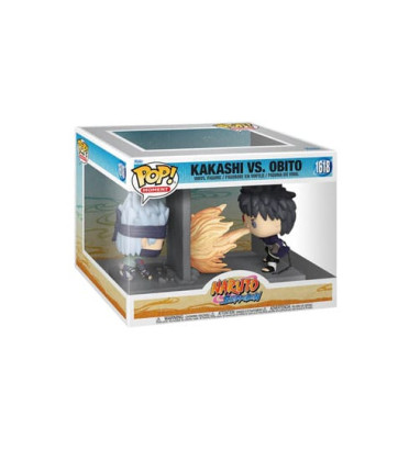 KAKASHI VS OBITO MOVIE MOMENT / NARUTO / FIGURINE FUNKO POP