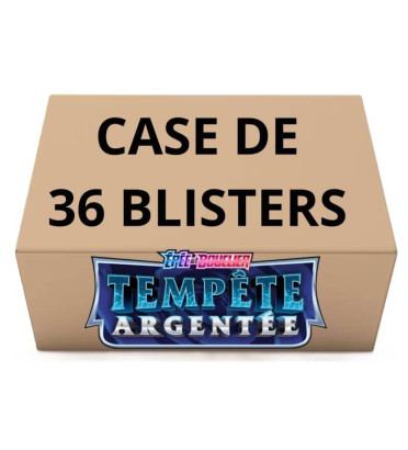 CASE DE 36 BLISTERS EB12 TEMPETE ARGENTEE / CARTE POKEMON VF